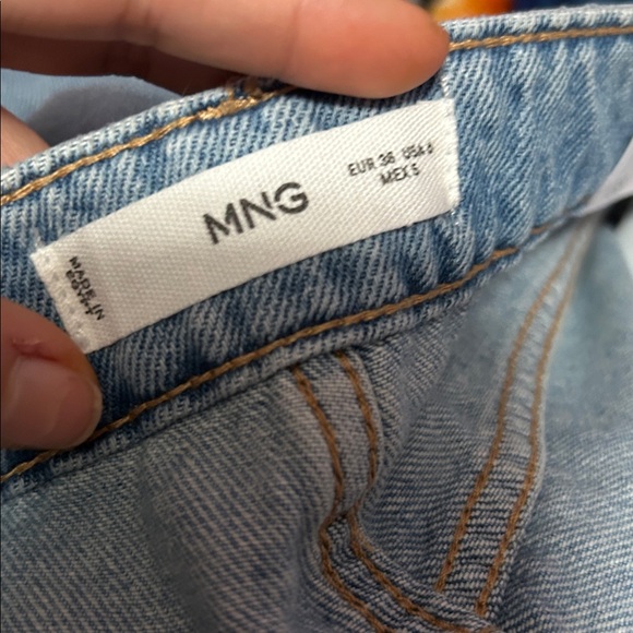 MANGO HIGH-WAISTED WIDE-LEG JEANS SIZE 6 - Picture 4 of 7